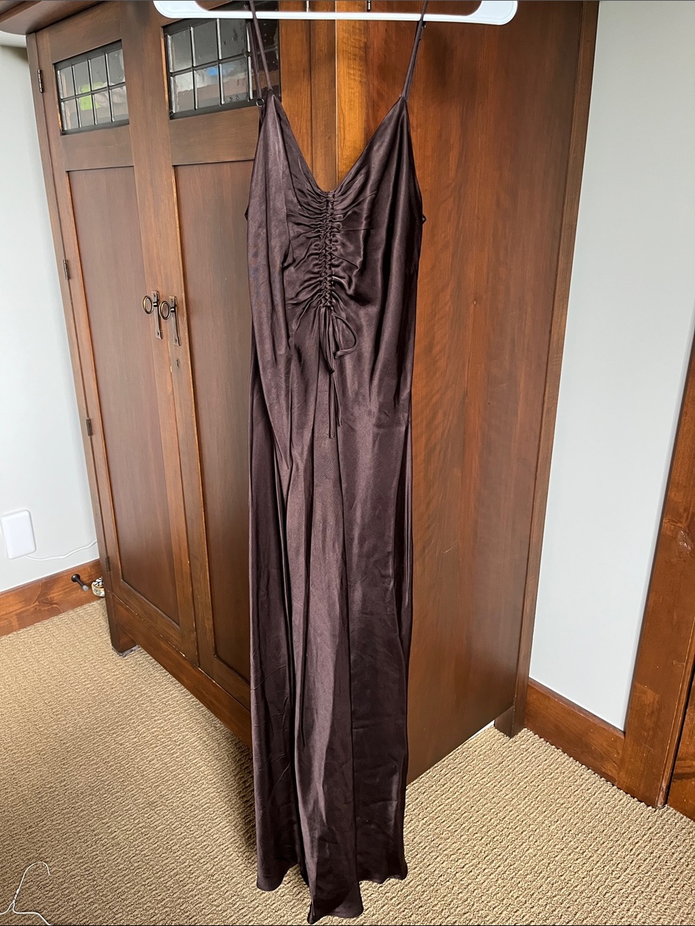 Zara brown dress